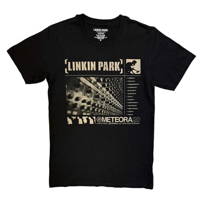 Black - Front - Linkin Park Unisex Adult Meteora T-Shirt