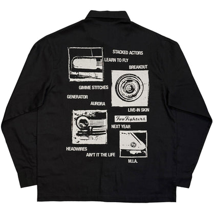 Black - Back - Foo Fighters Unisex Adult Nothing Left To Lose Mono Back Print Shirt
