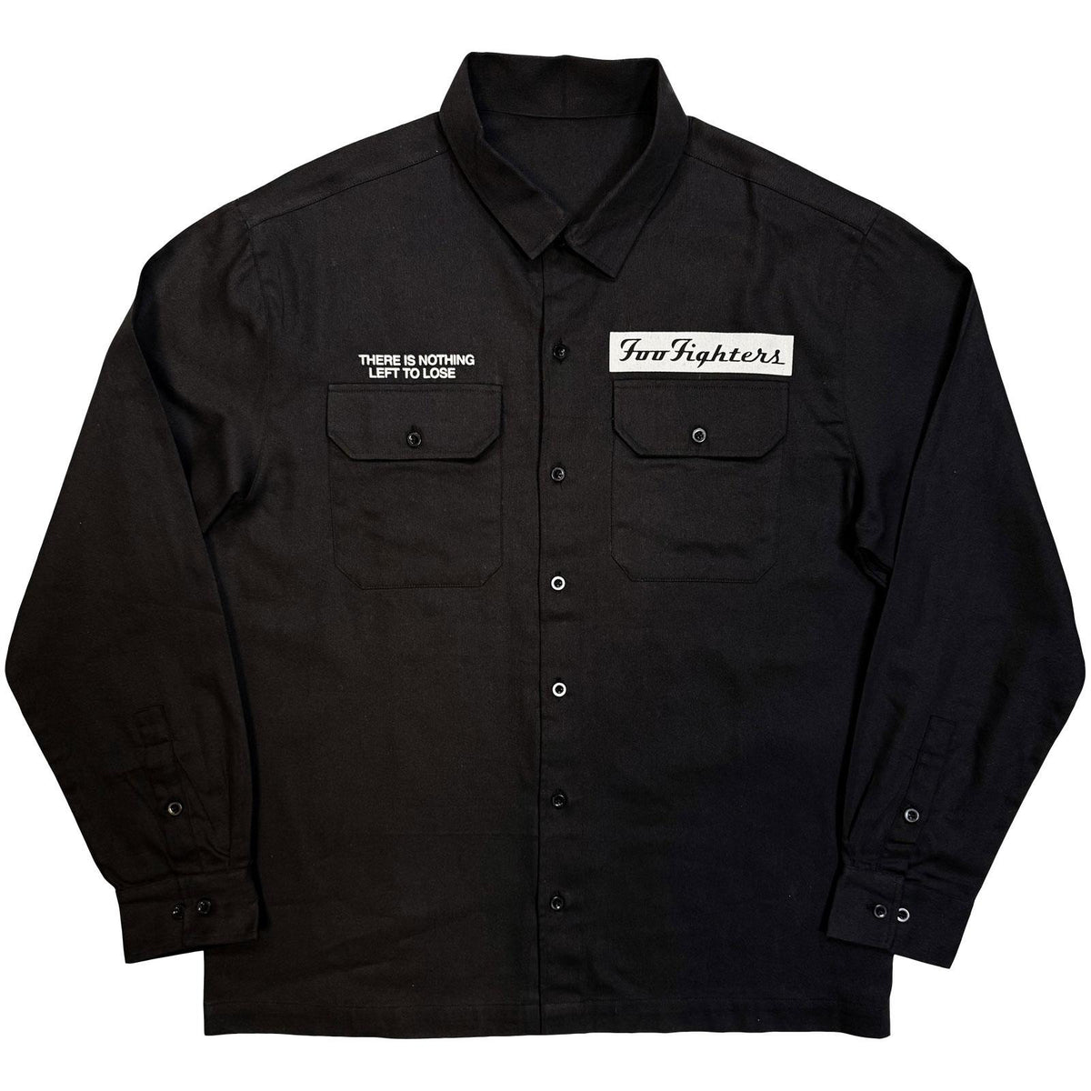 Black - Front - Foo Fighters Unisex Adult Nothing Left To Lose Mono Back Print Shirt