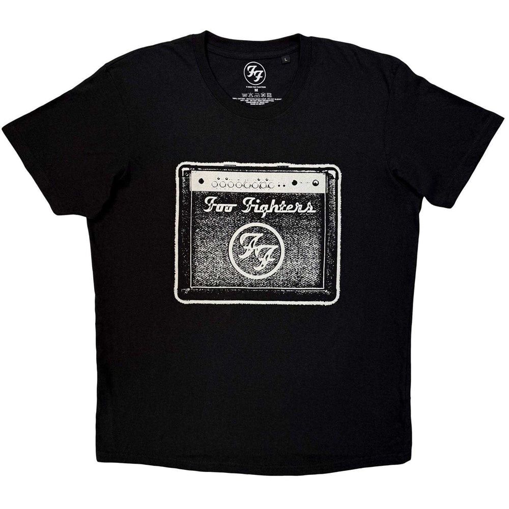 Black - Front - Foo Fighters Unisex Adult Amp Carbon T-Shirt