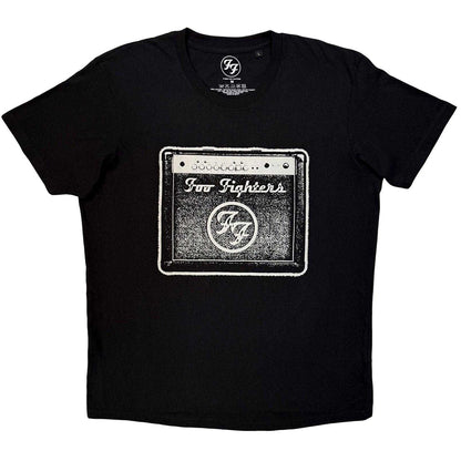Black - Front - Foo Fighters Unisex Adult Amp Carbon T-Shirt