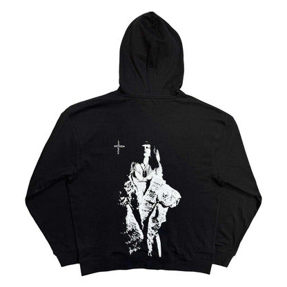Black - Back - Lady Gaga Unisex Adult Mayhem Back Print Hoodie