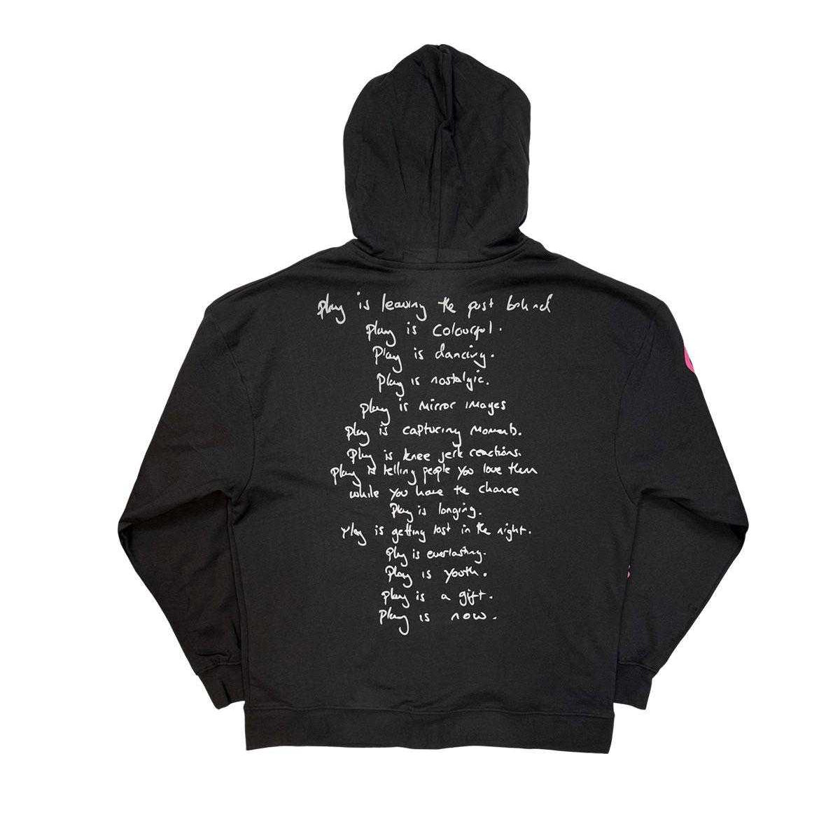 Black - Back - Ed Sheeran Unisex Adult Play Back Print Full Zip Hoodie