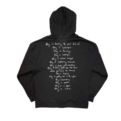Black - Back - Ed Sheeran Unisex Adult Play Back Print Full Zip Hoodie