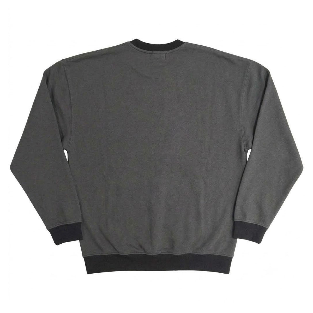 Charcoal Grey - Back - Tupac Shakur Unisex Adult Steel Logo Sweatshirt