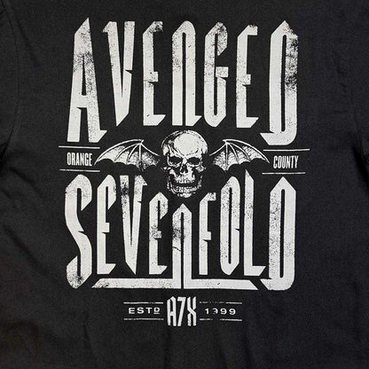 Black - Lifestyle - Avenged Sevenfold Unisex Adult Est.1999 Back Print Shirt