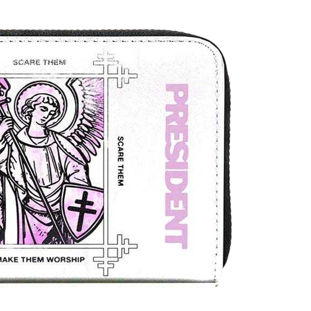 Black - Back - President Angel Zip Top Purse