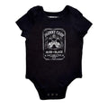 Black - Front - Johnny Cash Childrens-Kids Man In Black Babygrow