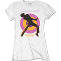 White - Front - Queen Womens-Ladies Fearless T-Shirt