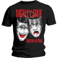 Black-Red - Front - Motley Crue Unisex Adult Theatre of Pain Cry T-Shirt