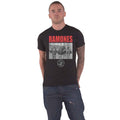 Black - Front - Ramones Unisex Adult Photograph T-Shirt