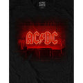 Black - Side - AC-DC Unisex Adult Dark Stage Track List T-Shirt