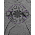 Heather Grey - Side - Red Hot Chilli Peppers Unisex Adult LA 83 T-Shirt
