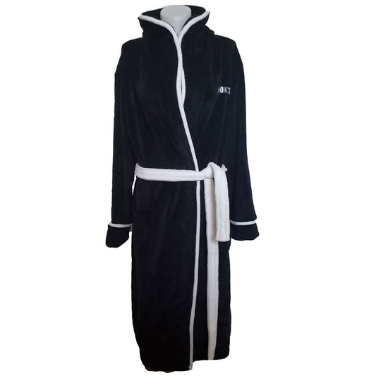 Black - Front - Ramones Unisex Adult Presidential Seal Dressing Gown