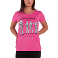 Fuchsia - Front - The Beatles Womens-Ladies You Can´t Do That T-Shirt