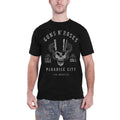 Black - Front - Guns N Roses Unisex Adult 100% Volume T-Shirt