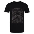 Black - Front - Johnny Cash Unisex Adult American Rebel T-Shirt