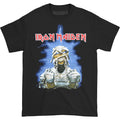 Black - Front - Iron Maiden Unisex Adult World Slavery Tour ´84 - ´85 Back Print T-Shirt