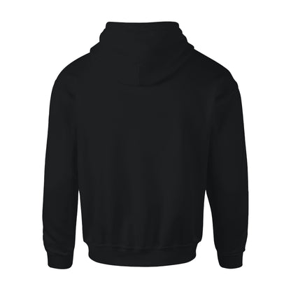 Black - Back - Queen Unisex Adult Classic Crest Hoodie