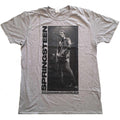 Grey - Front - Bruce Springsteen Unisex Adult Wintergarden Photograph T-Shirt
