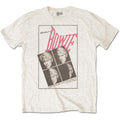 White - Front - David Bowie Unisex Adult Serious Moonlight T-Shirt