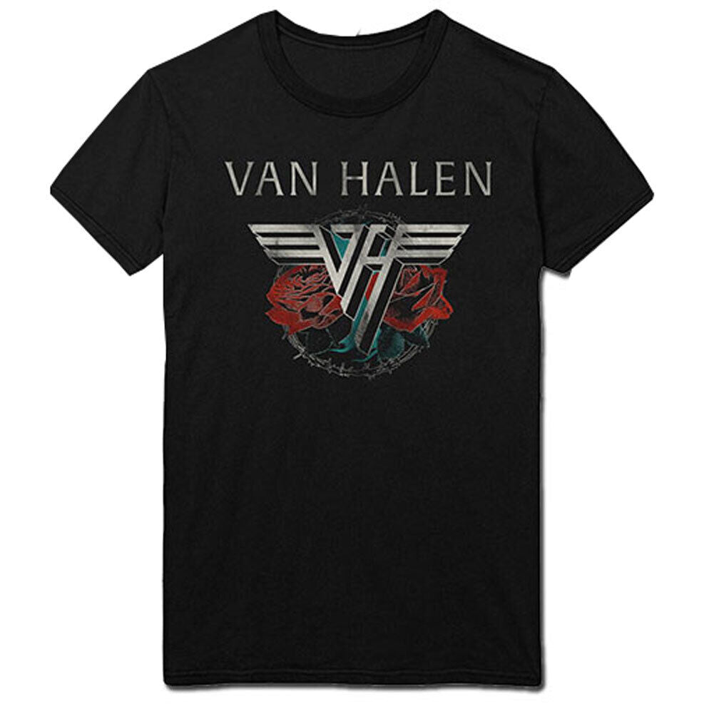 Black - Front - Van Halen Unisex Adult 84 Tour Back Print T-Shirt