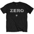 Black - Front - The Smashing Pumpkins Unisex Adult Zero Distressed T-Shirt