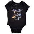 Black - Front - Prince Childrens-Kids Purple Rain Babygrow