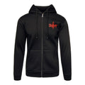 Black - Front - Slipknot Womens-Ladies 9 Point Star Full Zip Hoodie