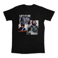 Black - Front - The Beatles Unisex Adult Let It Be Recording Shots T-Shirt