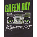 Black - Side - Green Day Unisex Adult Kill the DJ T-Shirt