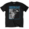 Black - Front - Green Day Unisex Adult Photo Block T-Shirt