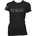 Black - Front - Tool Womens-Ladies Eyes Logo T-Shirt