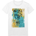 White - Front - Van Halen Unisex Adult Pasadena ´77 T-Shirt