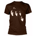 Brown - Front - The Beatles Unisex Adult Back Print T-Shirt