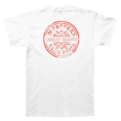 White - Back - The Beatles Unisex Adult Sgt Pepper T-Shirt