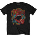 Black - Front - The Rolling Stones Unisex Adult 70s Vibe T-Shirt