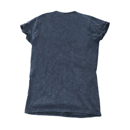 Denim Blue - Back - The Beatles Womens-Ladies Yellow Submarine Nothing Is Real T-Shirt