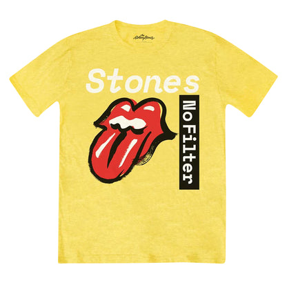 Yellow - Front - The Rolling Stones Unisex Adult No Filter T-Shirt