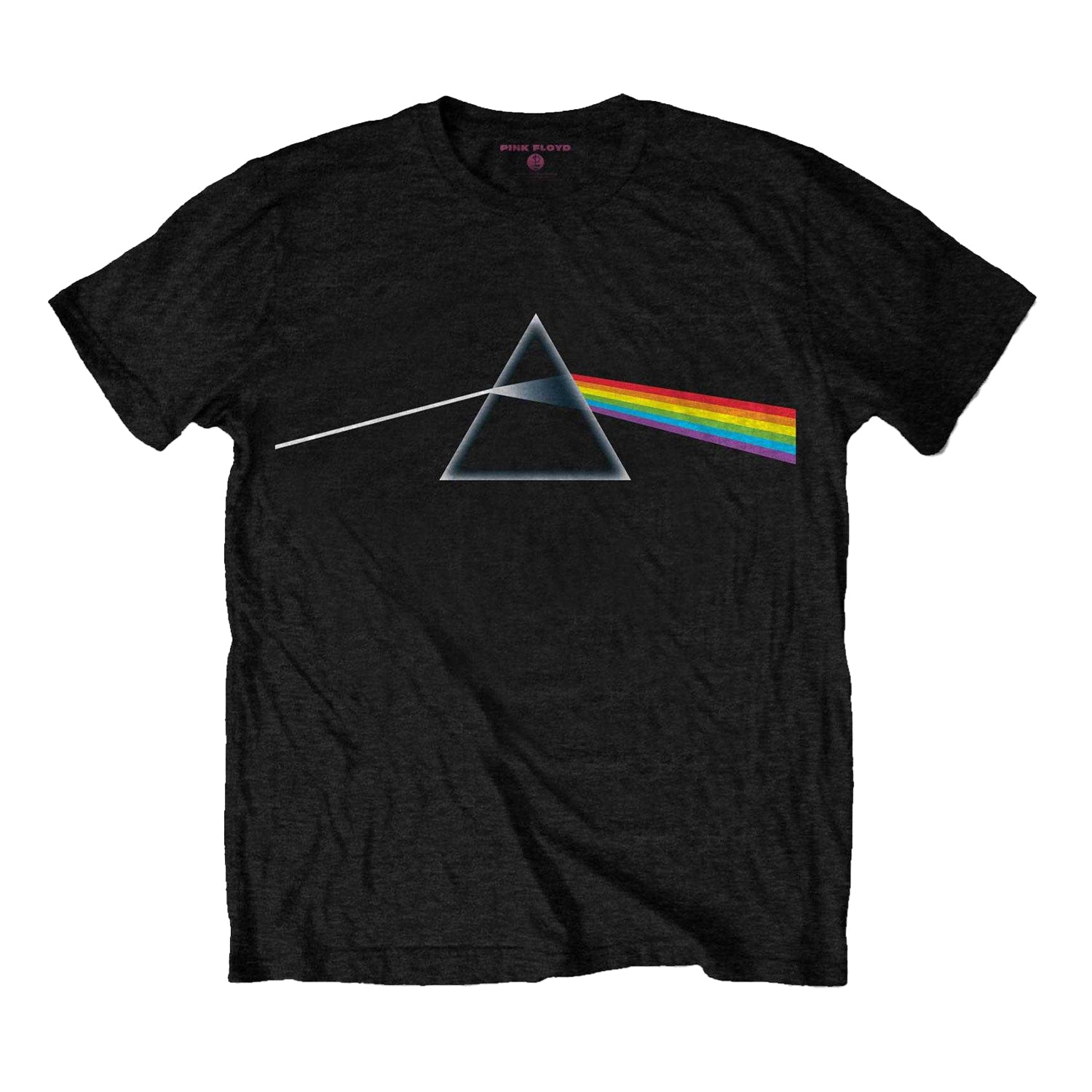 Black - Front - Pink Floyd Unisex Adult Dark Side Of The Moon T-Shirt