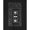 Black - Side - Nirvana Unisex Adult As You Are Tape T-Shirt