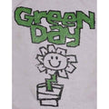 Grey - Side - Green Day Unisex Adult Flower Pot T-Shirt