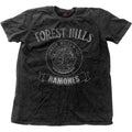 Black - Front - Ramones Unisex Adult Forest Hills Vintage T-Shirt