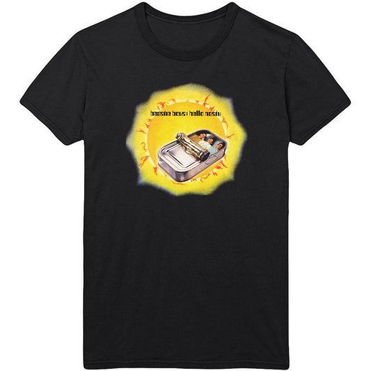 Black - Front - Beastie Boys Unisex Adult Hello Nasty T-Shirt