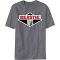 Grey - Front - Beastie Boys Unisex Adult Logo T-Shirt
