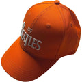Orange - Front - The Beatles Unisex Adult Drop T Logo Baseball Cap