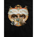 Black - Side - Michael Jackson Unisex Adult Dangerous T-Shirt