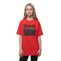 Red - Side - Slipknot Childrens-Kids Infected Goat Back Print T-Shirt