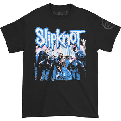 Black - Front - Slipknot Unisex Adult Tattered & Torn Back Print 20th Anniversary T-Shirt