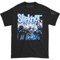 Black - Front - Slipknot Unisex Adult Tattered & Torn Back Print 20th Anniversary T-Shirt